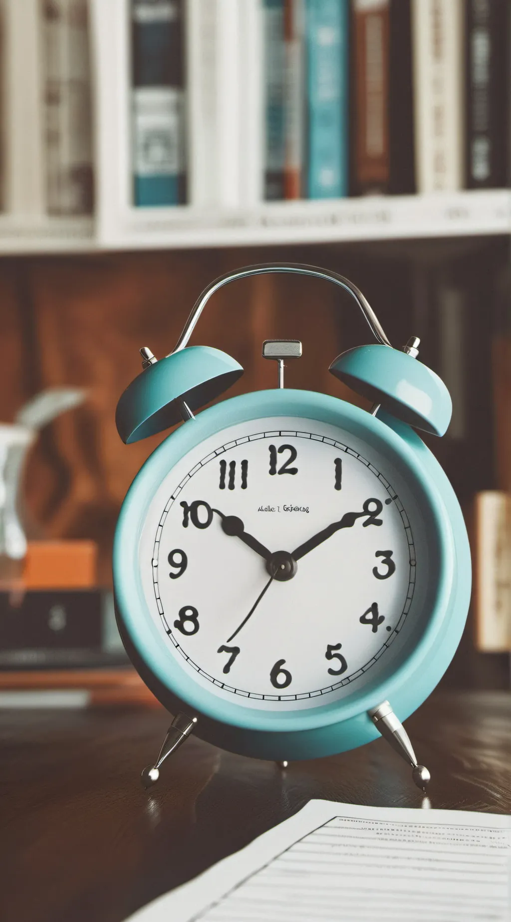 ai character: Clock ITFT background