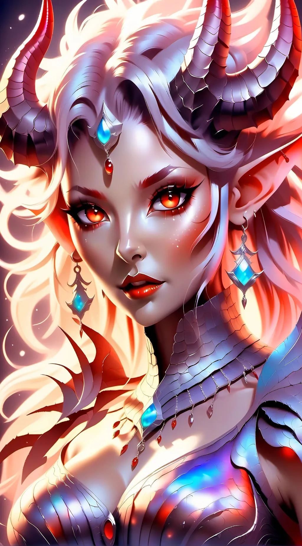 ai character: demon background