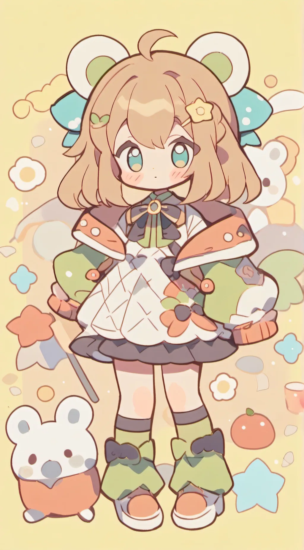 ai character: Lily background