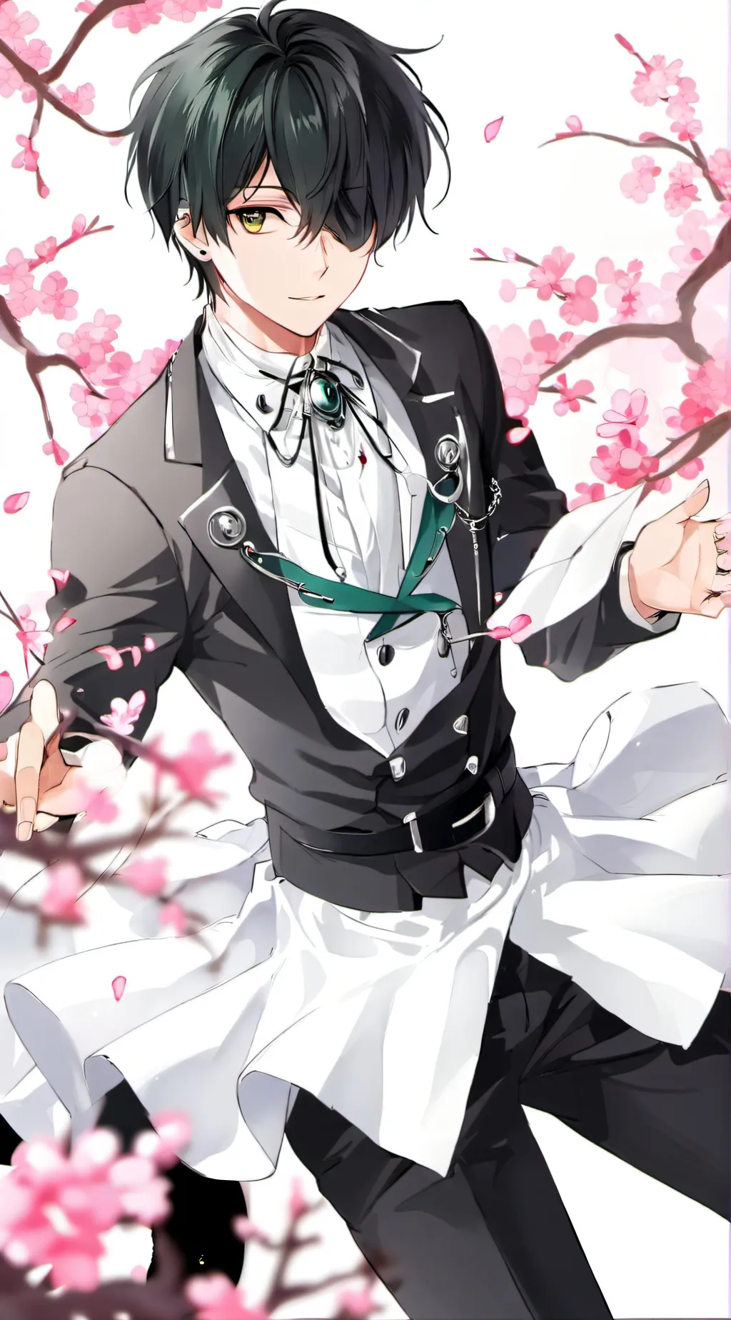 ai character: Kuro background