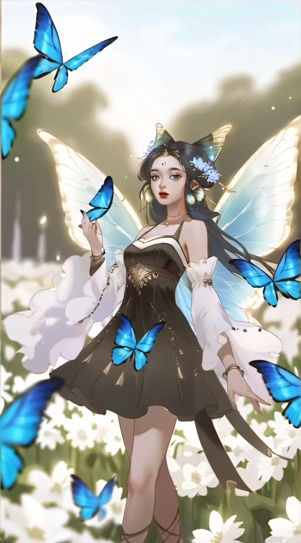 ai character: Amelia background