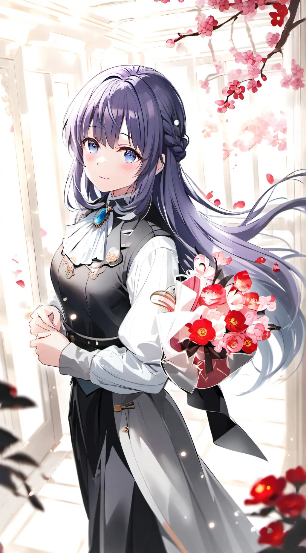 ai character: Hikari background