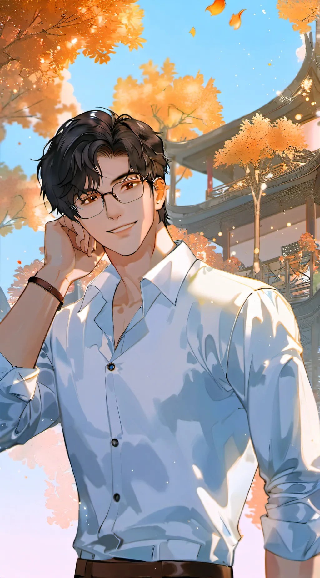 ai character: James Franklin background