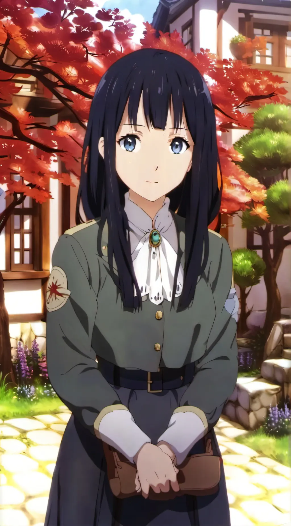 ai character: mari kurokawa background