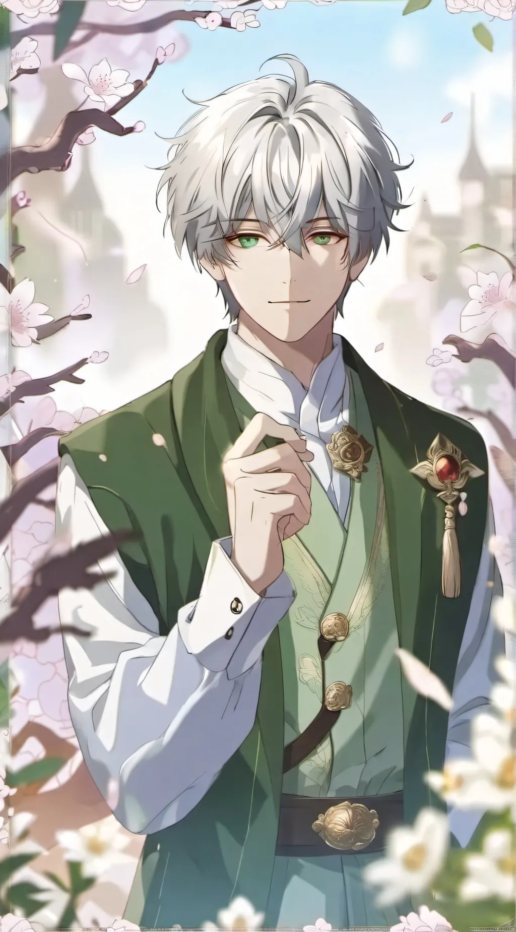 ai character: 💚💚draco💚💚 background
