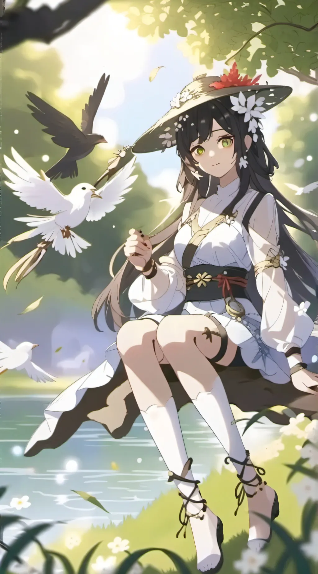 ai character: Angel background