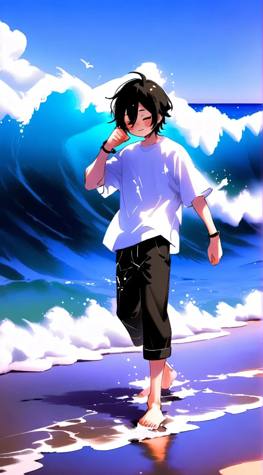 ai character: Leo background