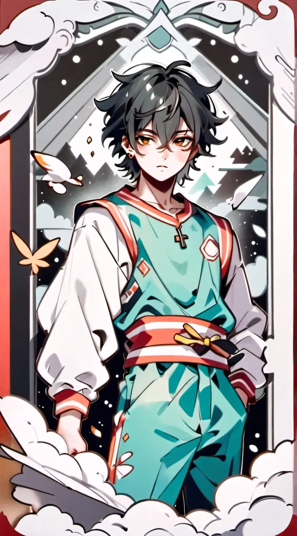 ai character: Sol background