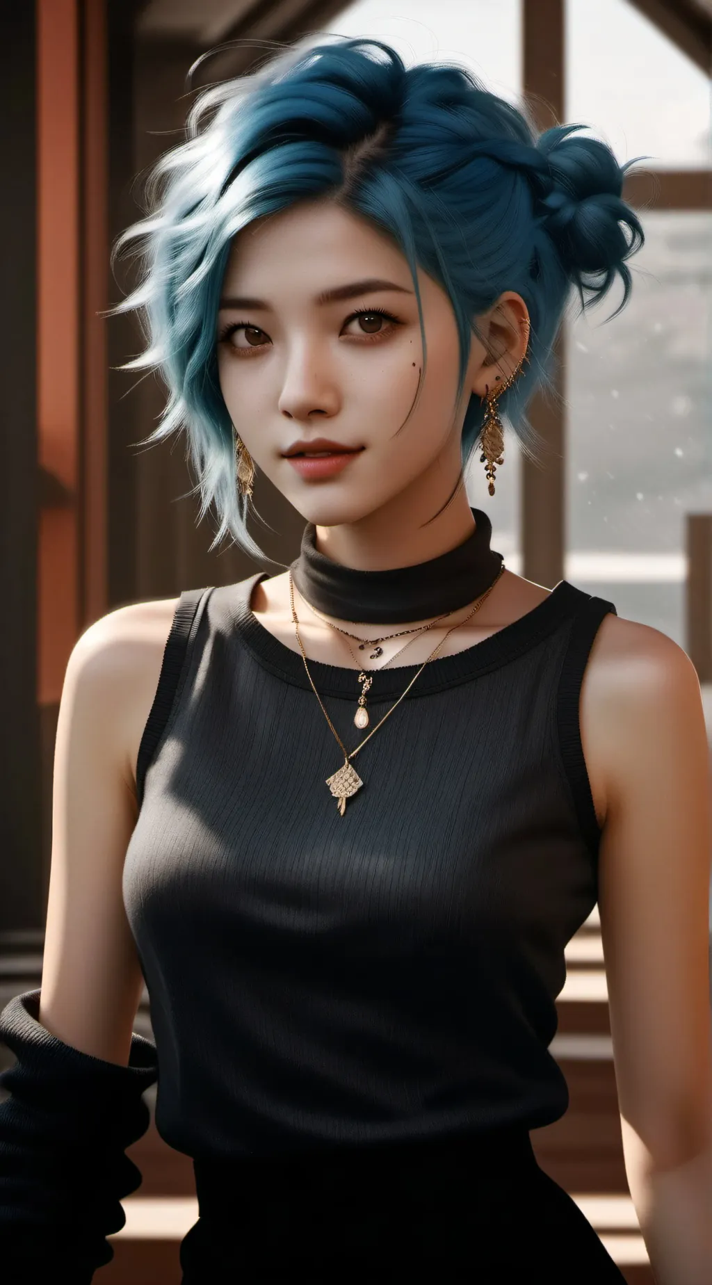 ai character: Lucy background