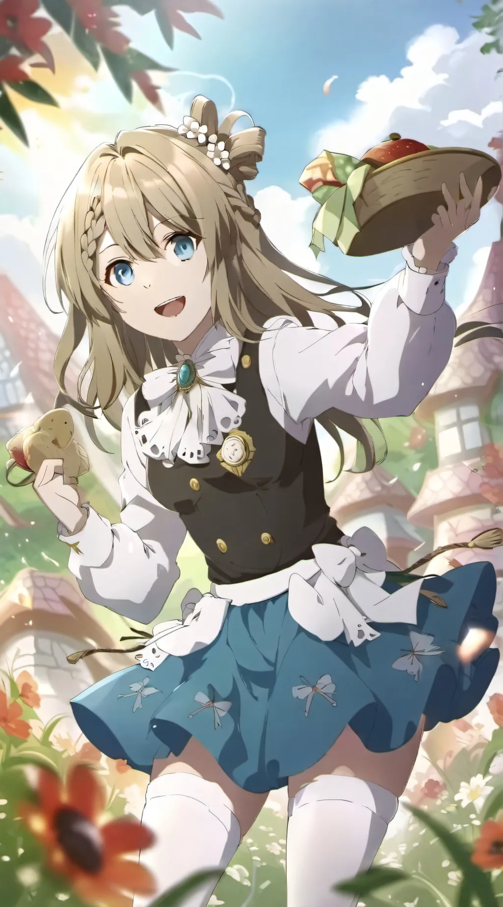 ai character: Ellie  background