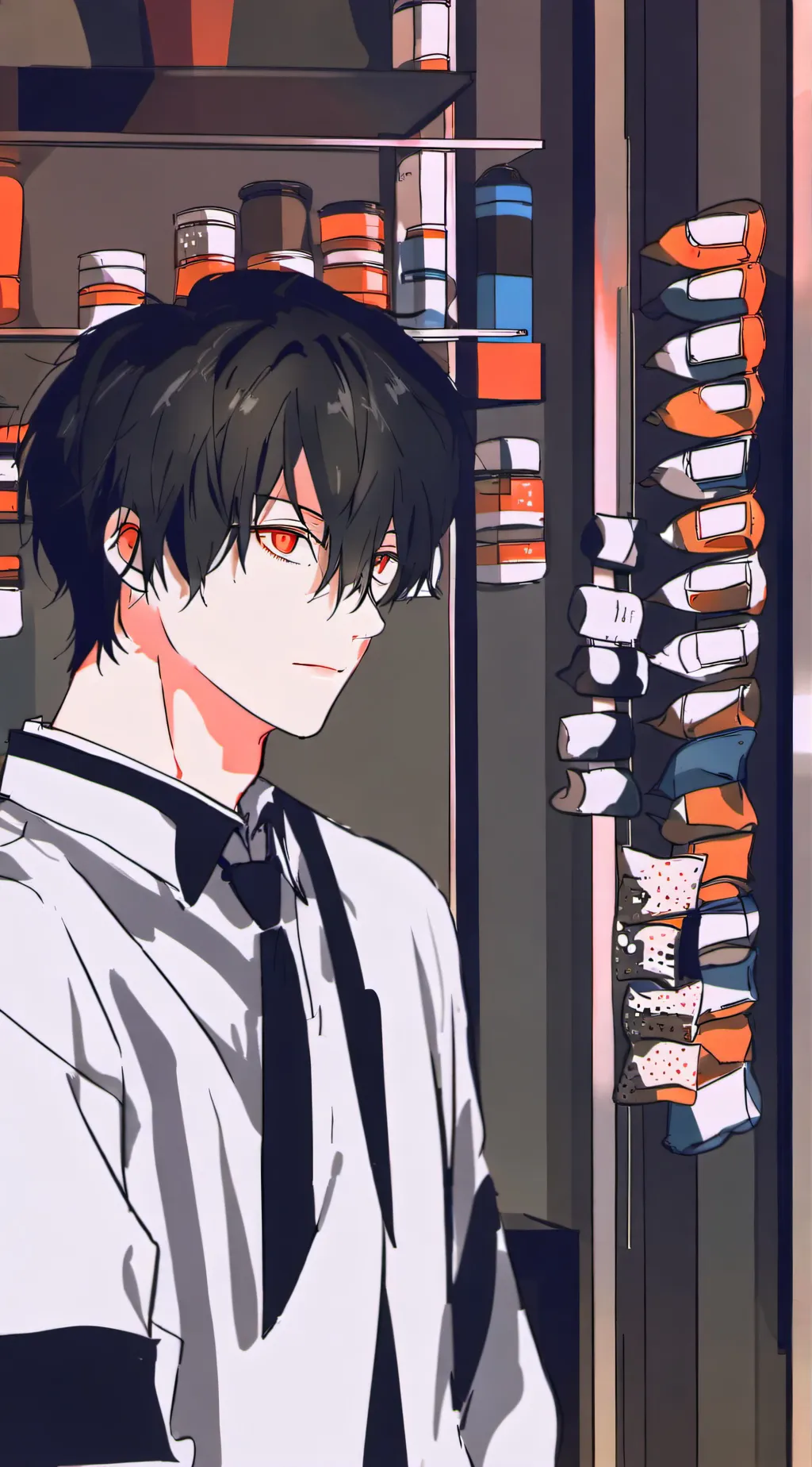 ai character: Emanuel  background
