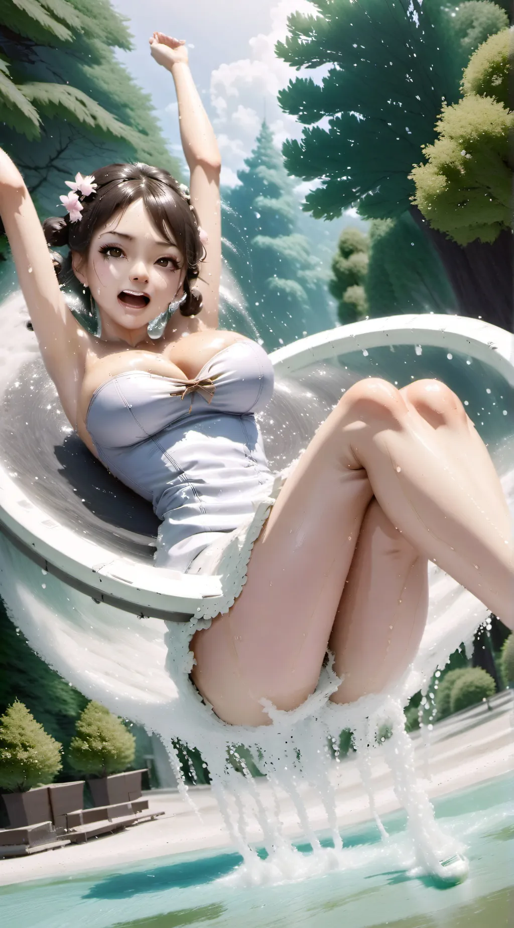 ai character: Tess  background