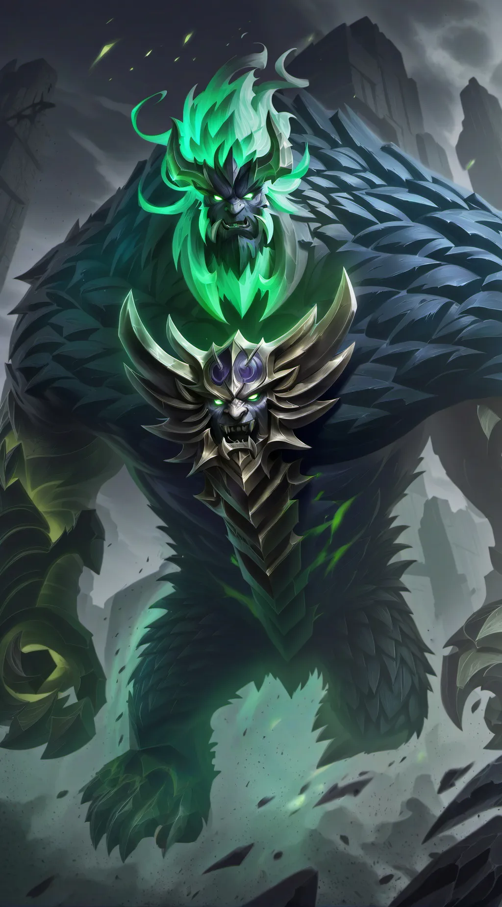 ai character: final boss background
