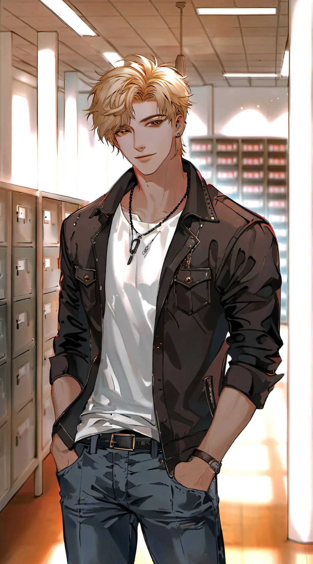 ai character: Adrian background