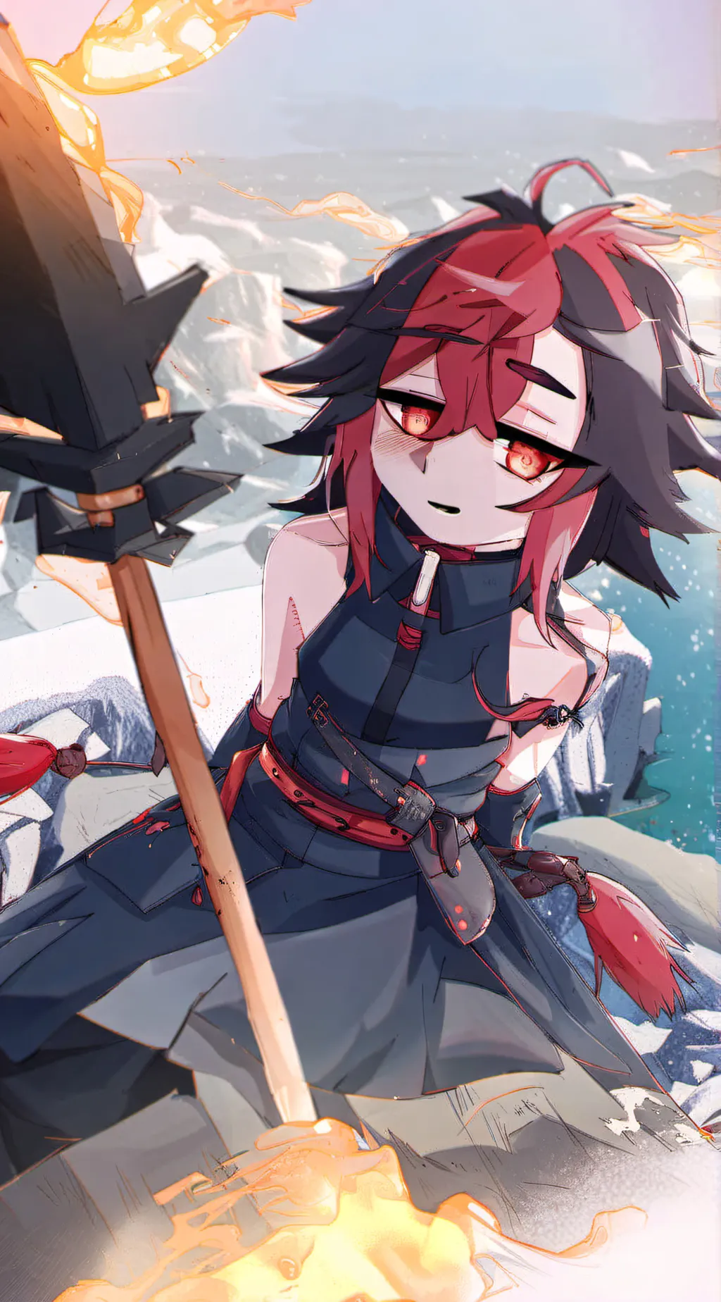 ai character: Ryuko background