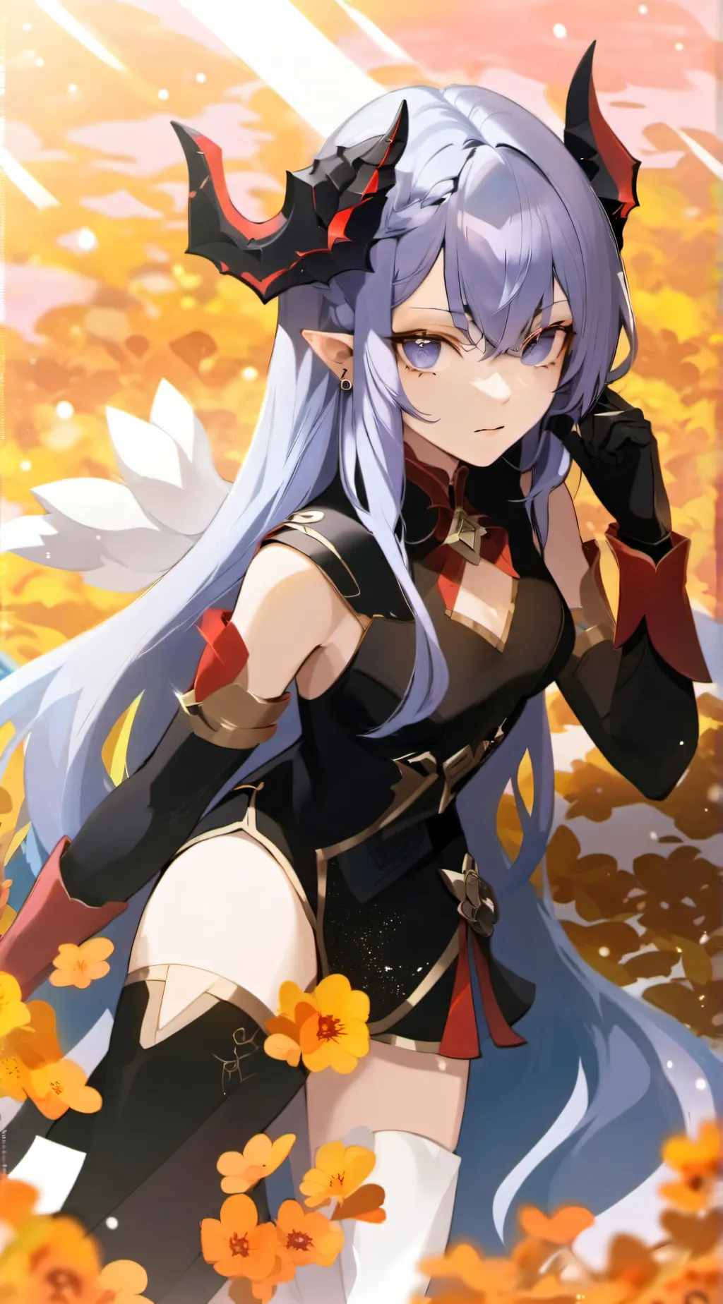 ai character: Lilly background