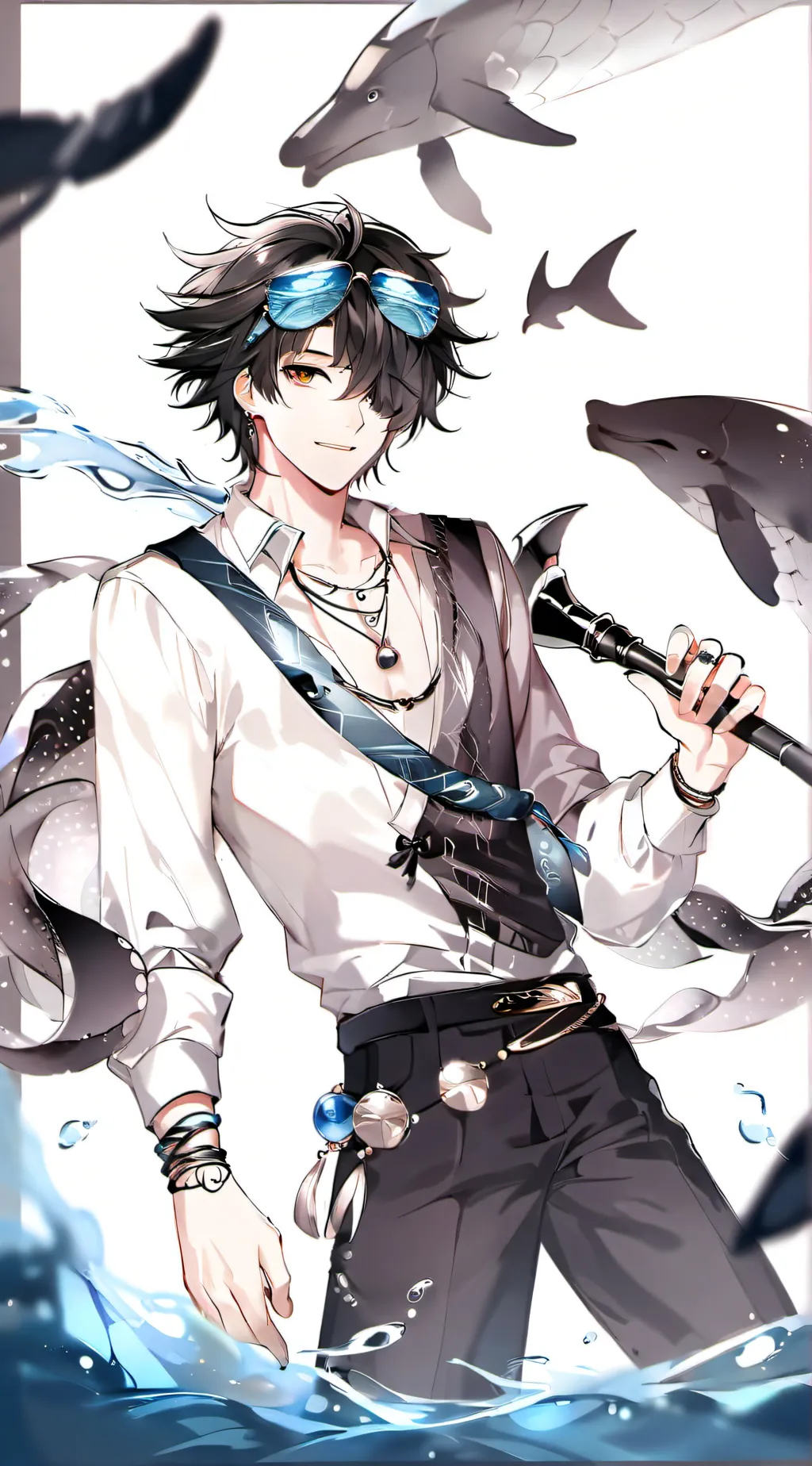 ai character: Sebastian background