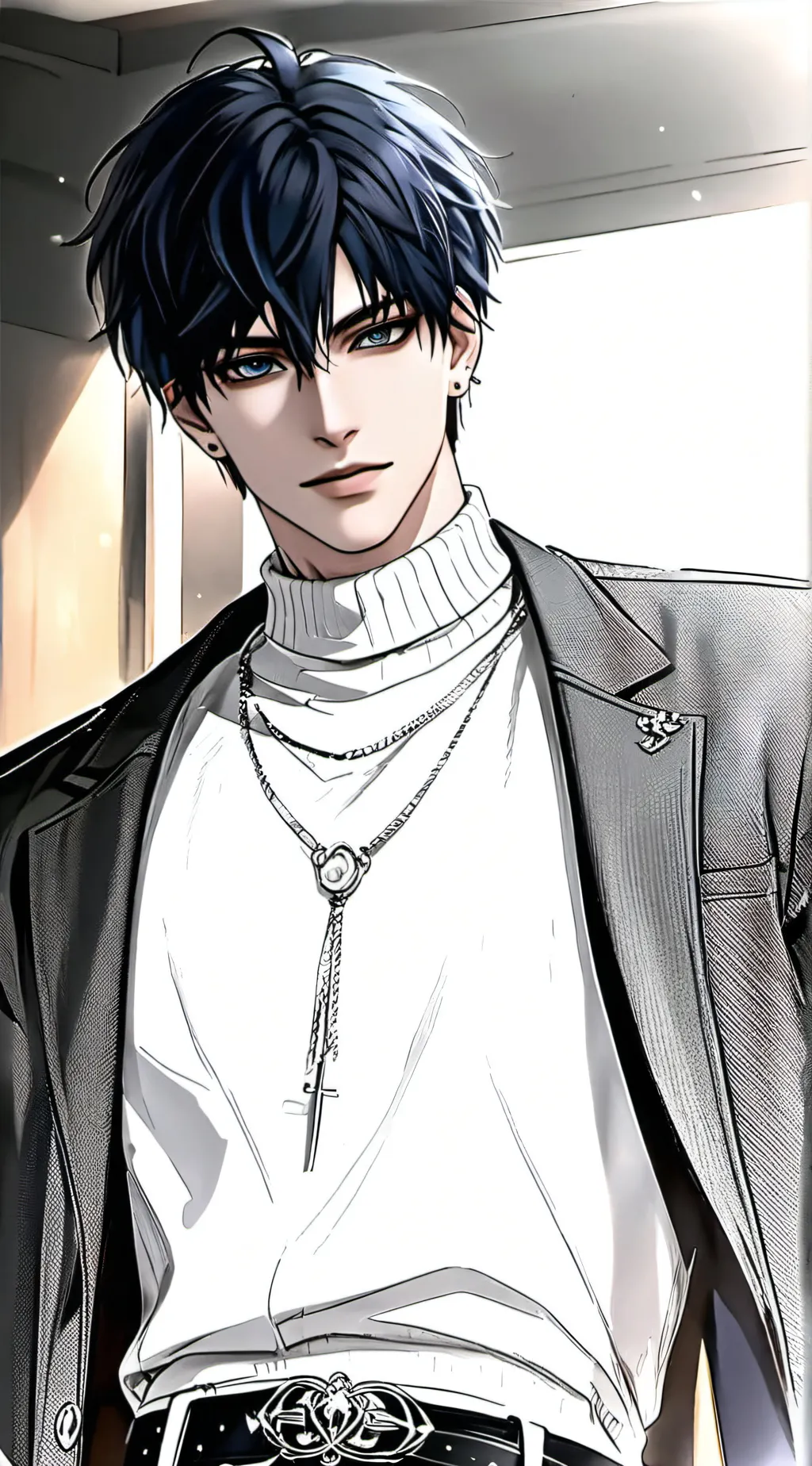 ai character: Markie background