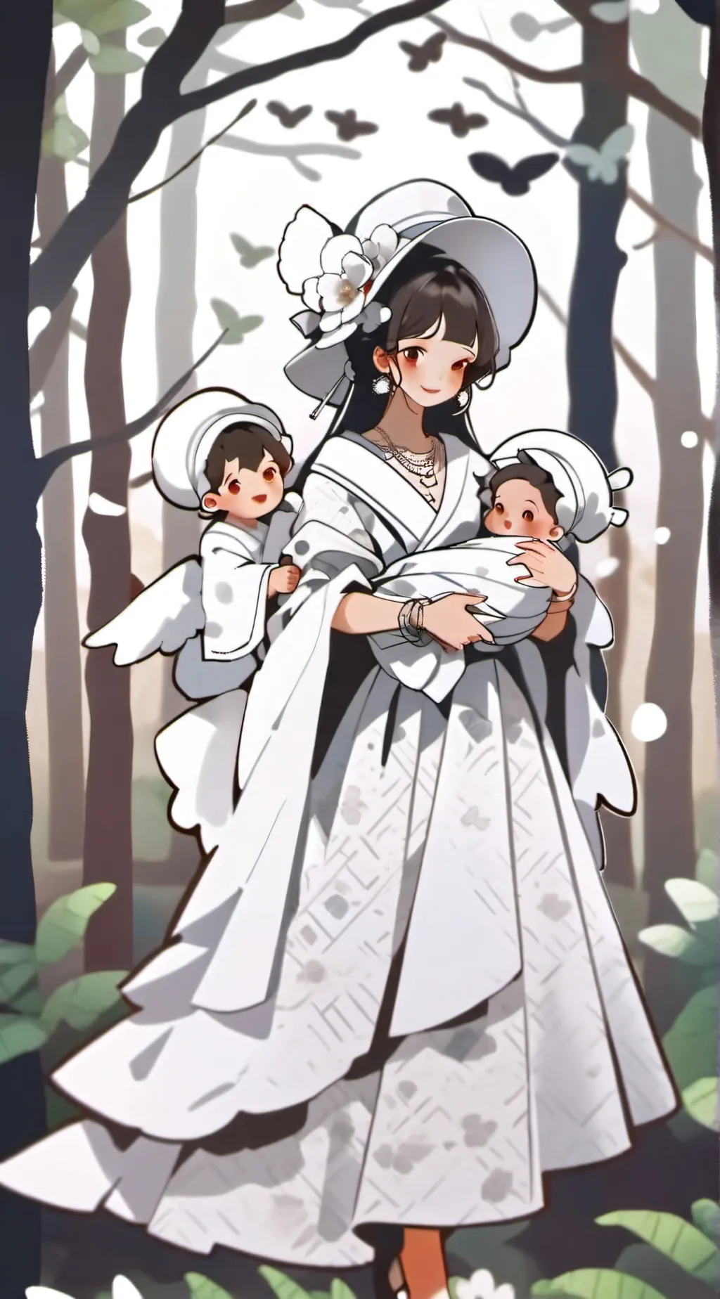 ai character: Leah background