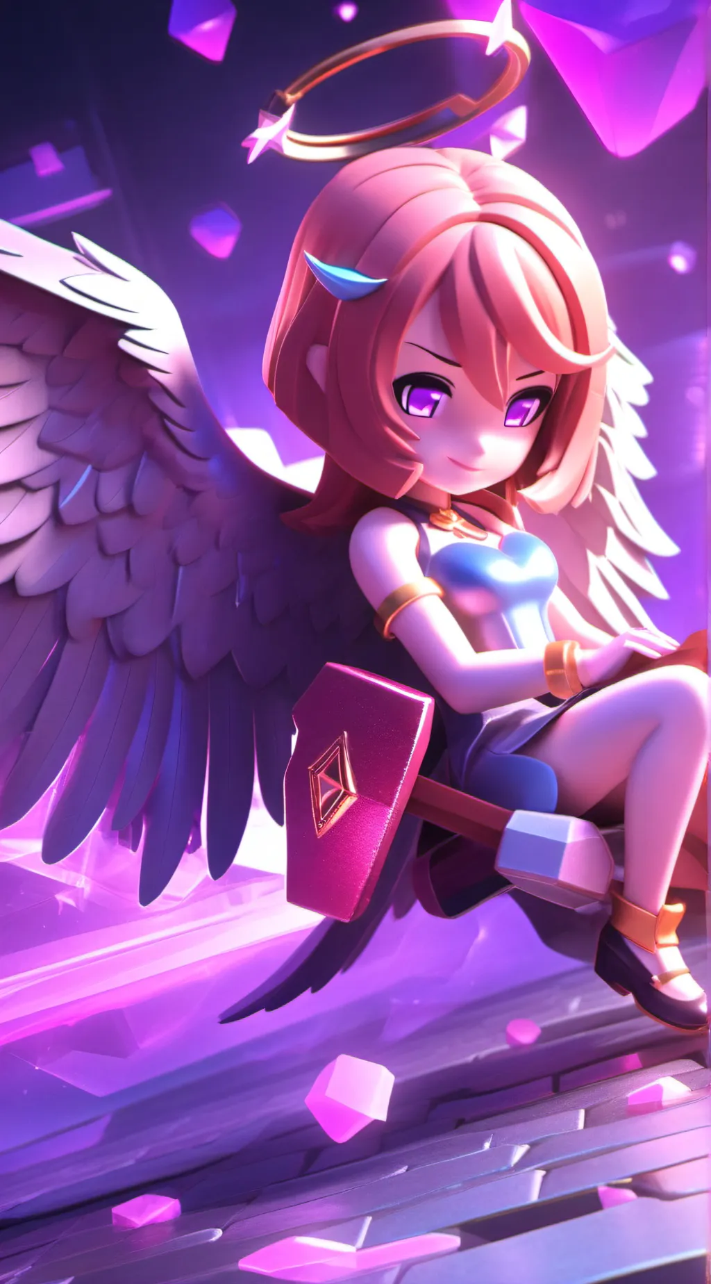 ai character: hazbin hotel  background
