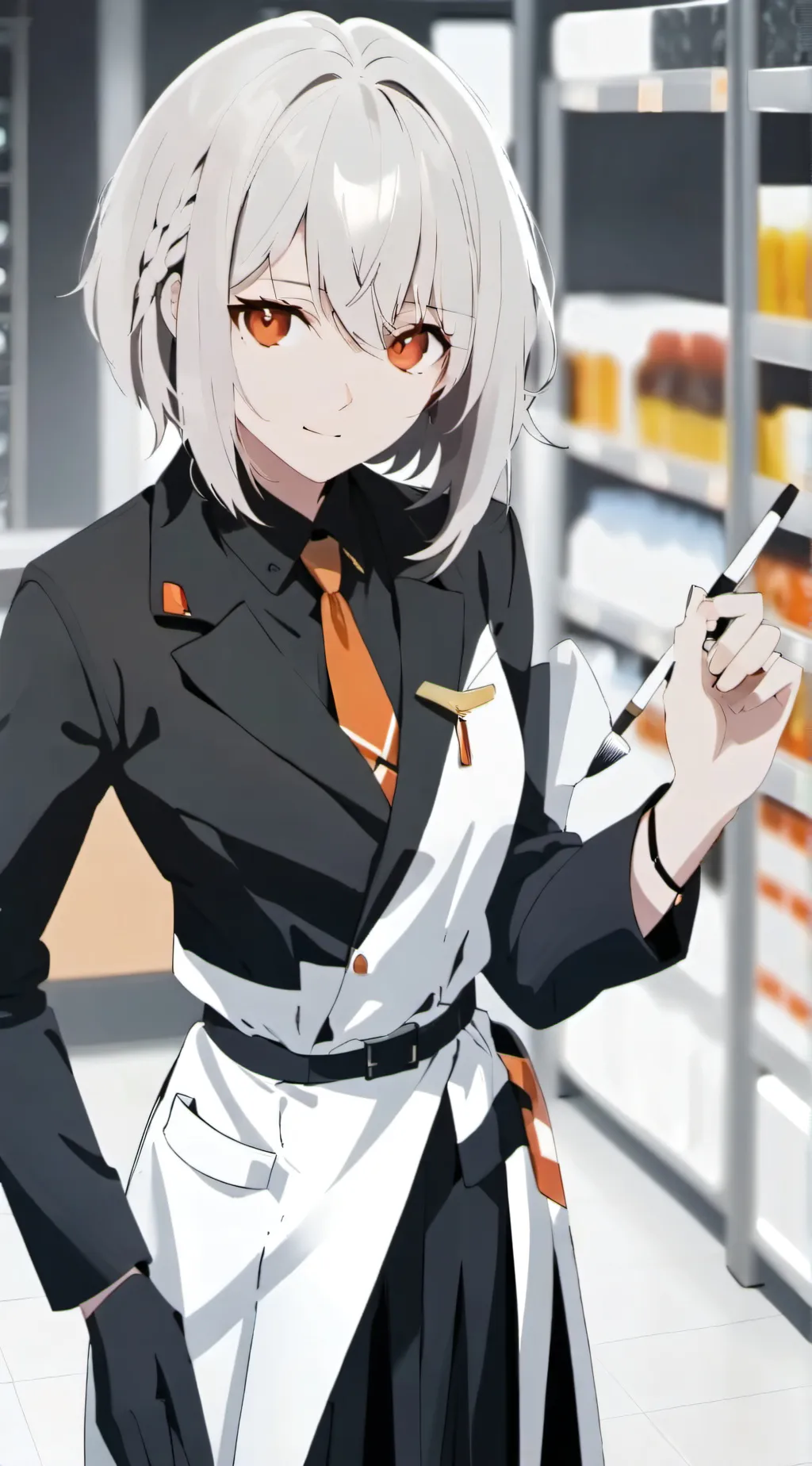 ai character: Dr. Mia  background
