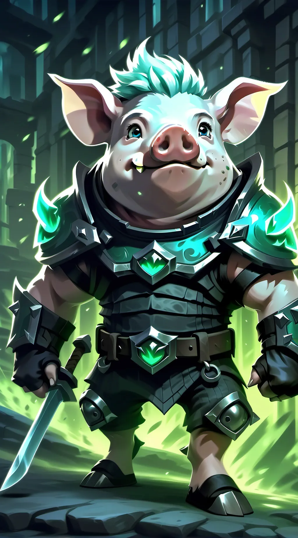 ai character: Poppy playtime background