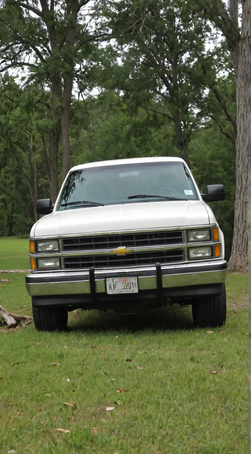 ai character: used truck background