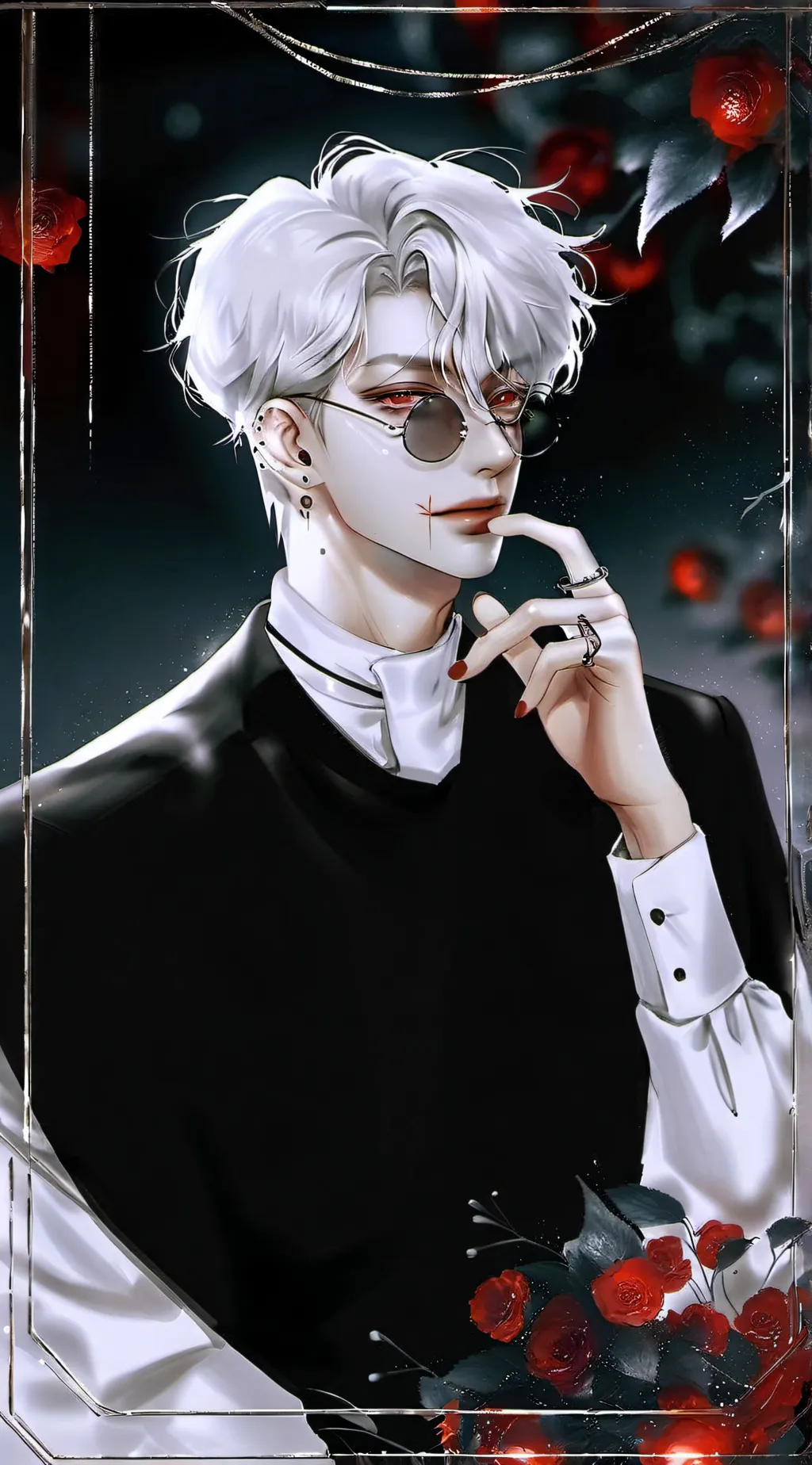 ai character: Xavier  background