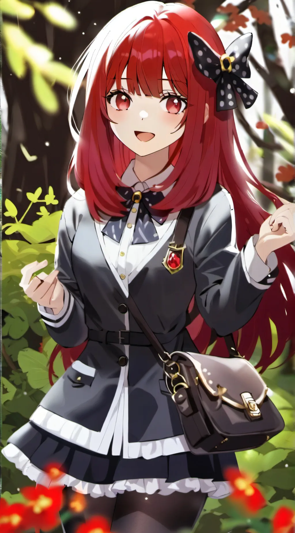 ai character: Ruby background