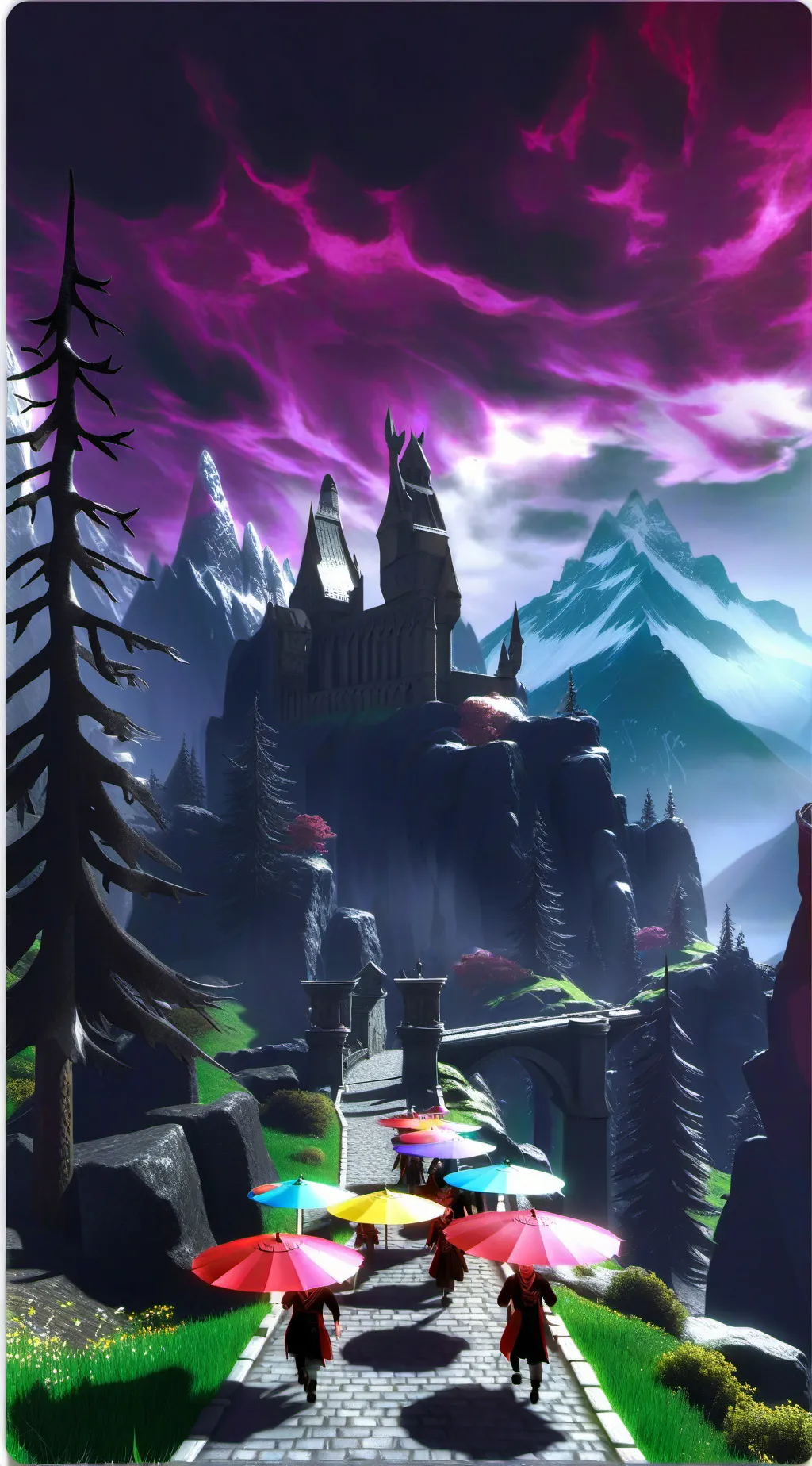 ai character: Hogwarts role play background