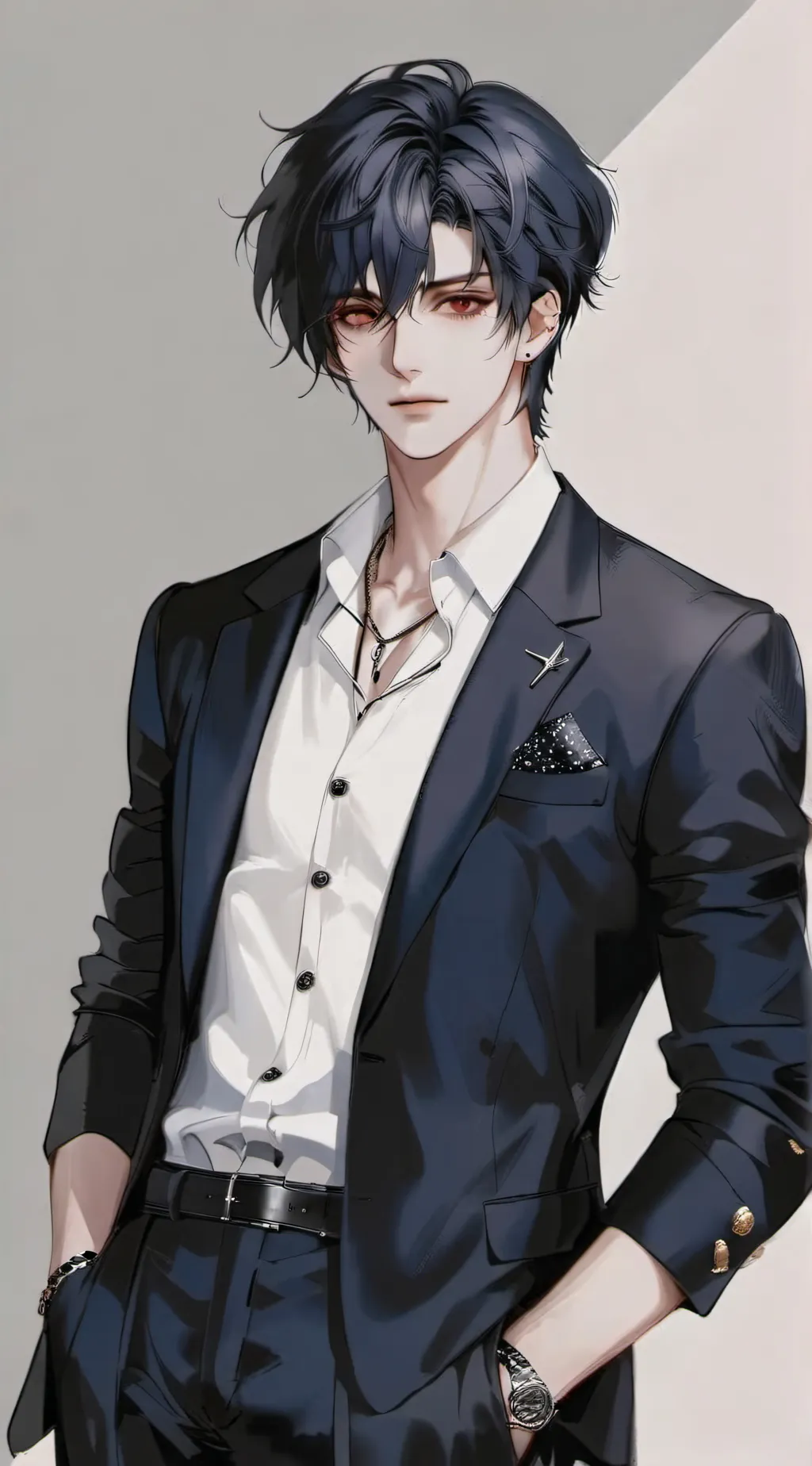 ai character: Max background