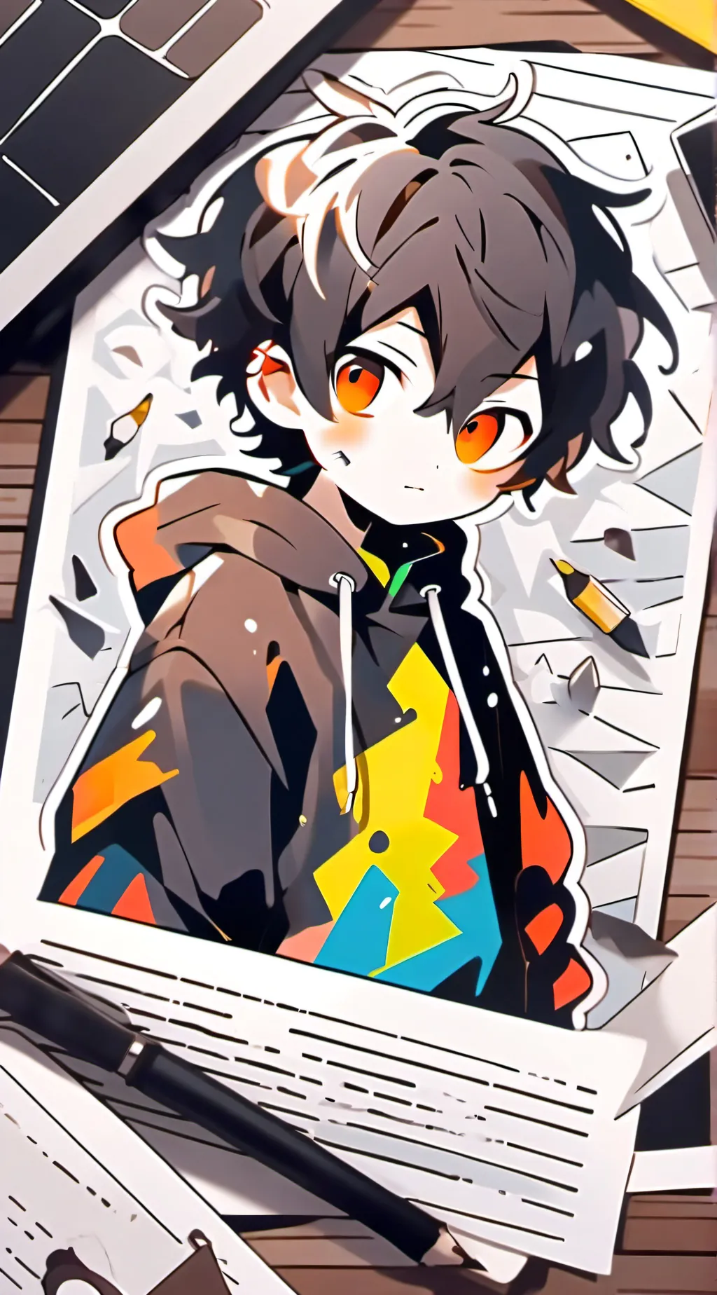 ai character: Night Shift background