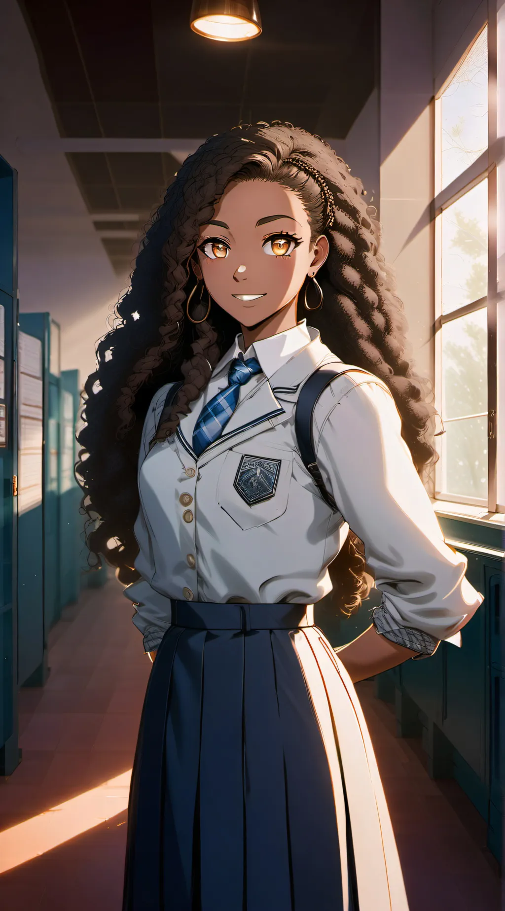 ai character: Schoolmate Robin background