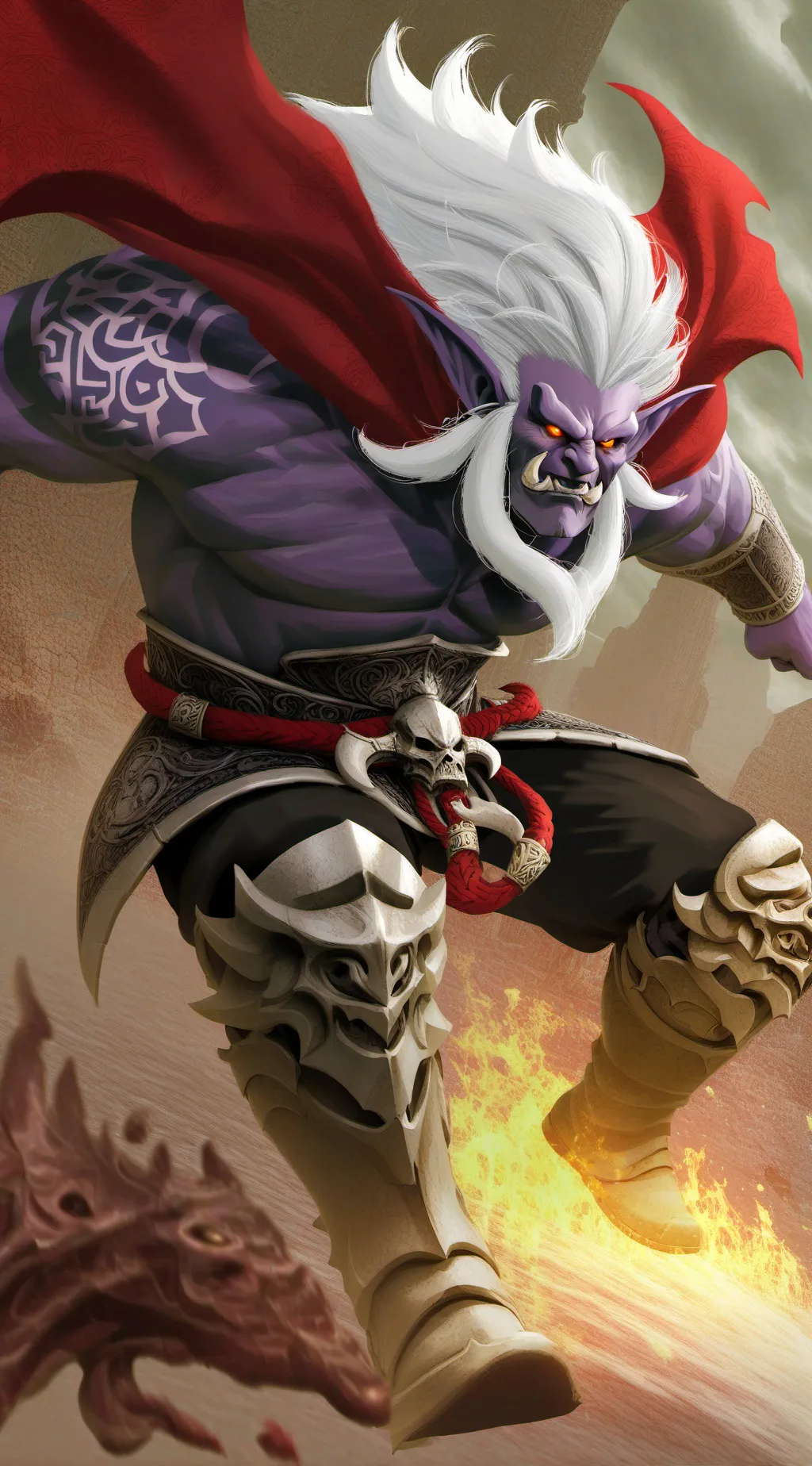 ai character: Kael background
