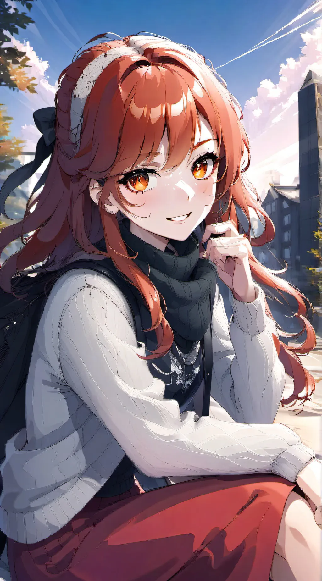 ai character: Harmony background