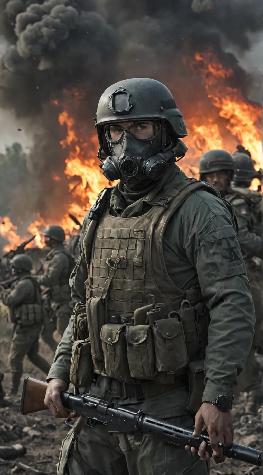 ai character: war background