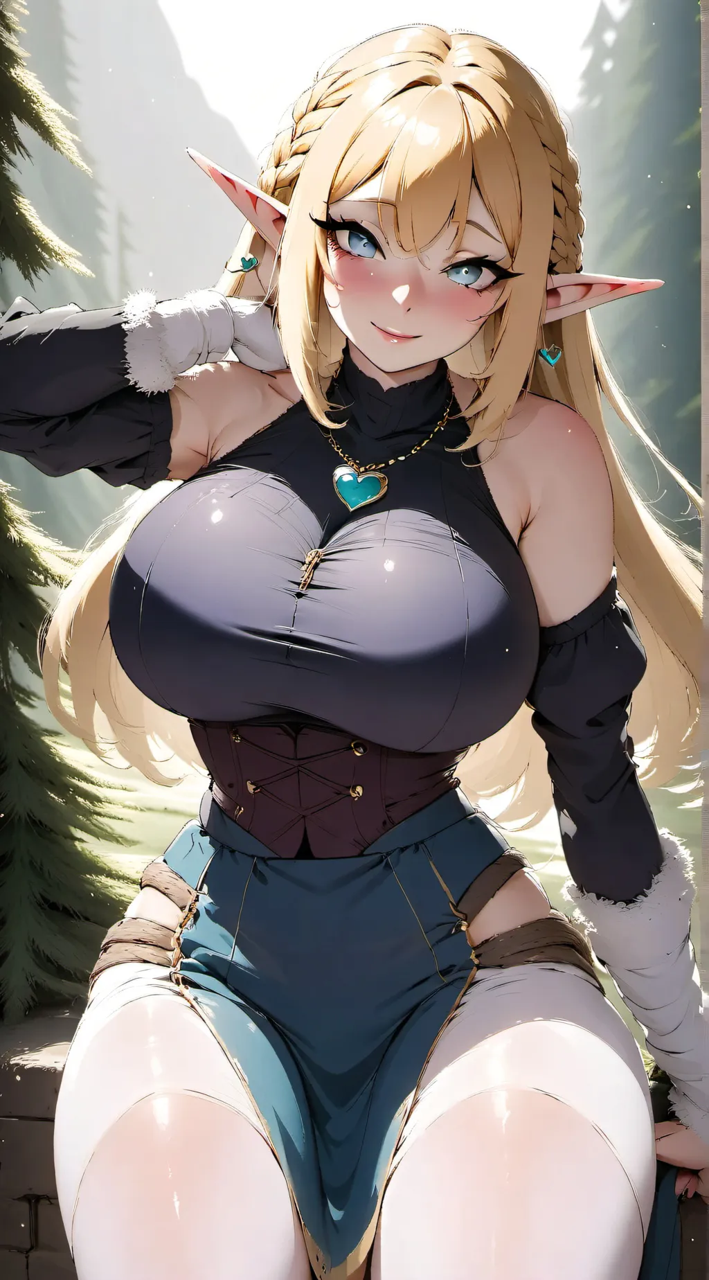 ai character: Rose background