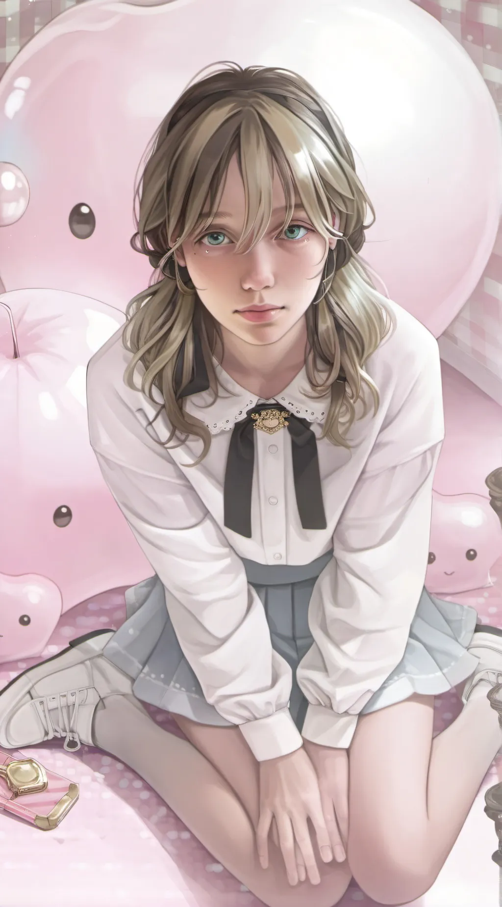 ai character: ariana background