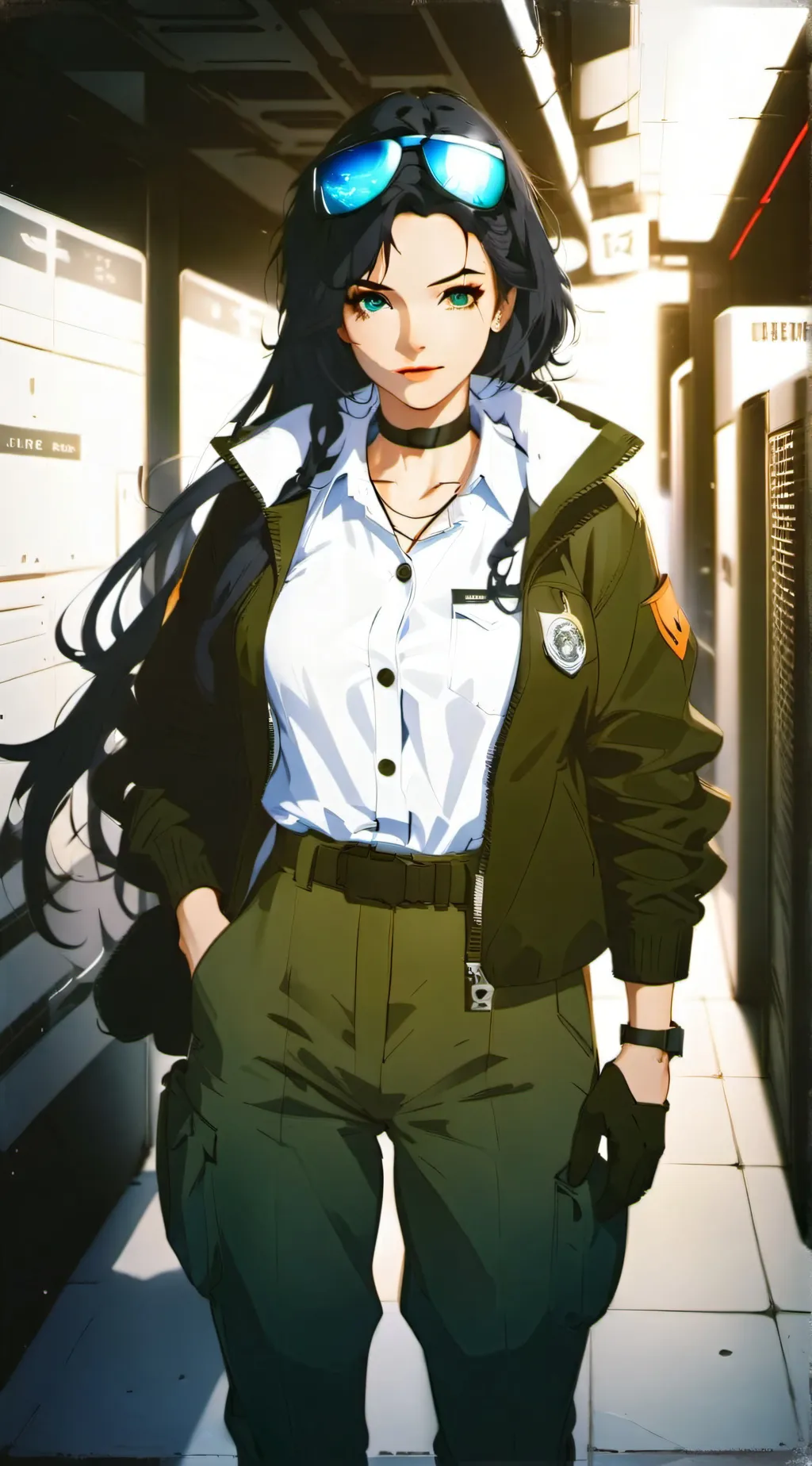 ai character: Leslay  background