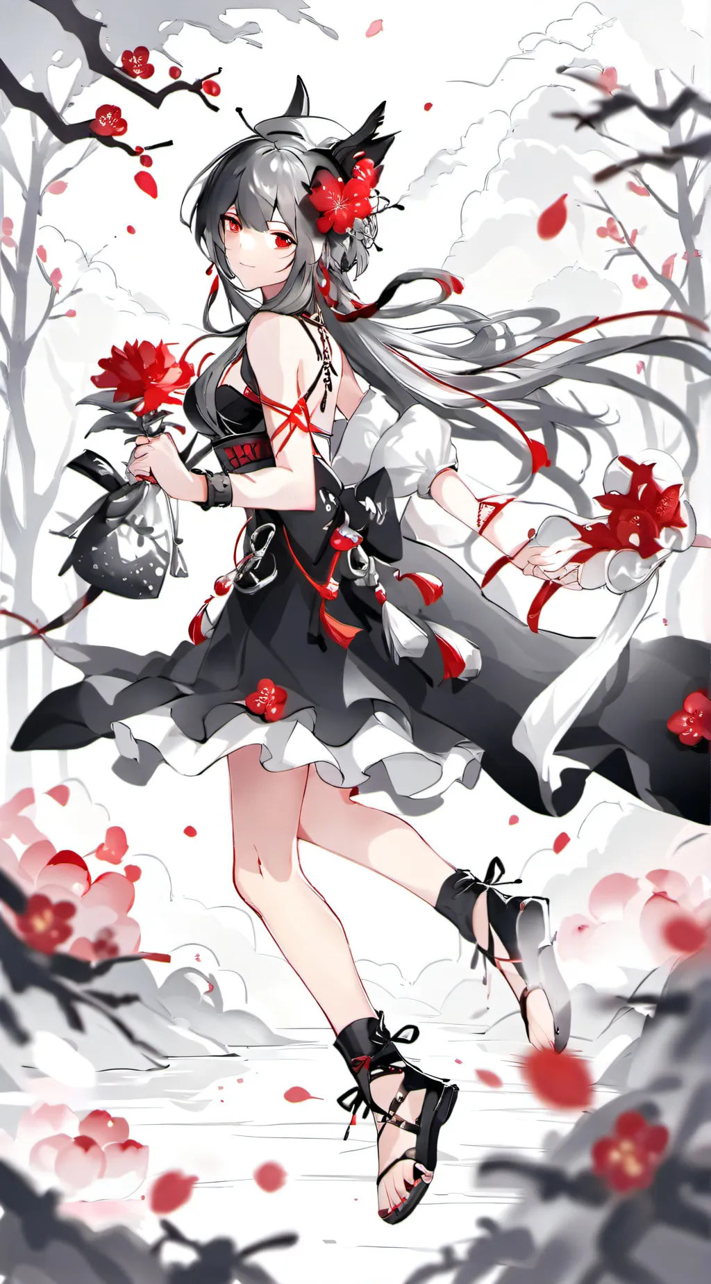 ai character: Make rengoku frown background