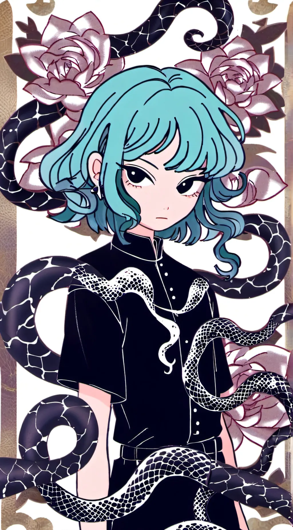 ai character: Tsunaga Hakamada  background
