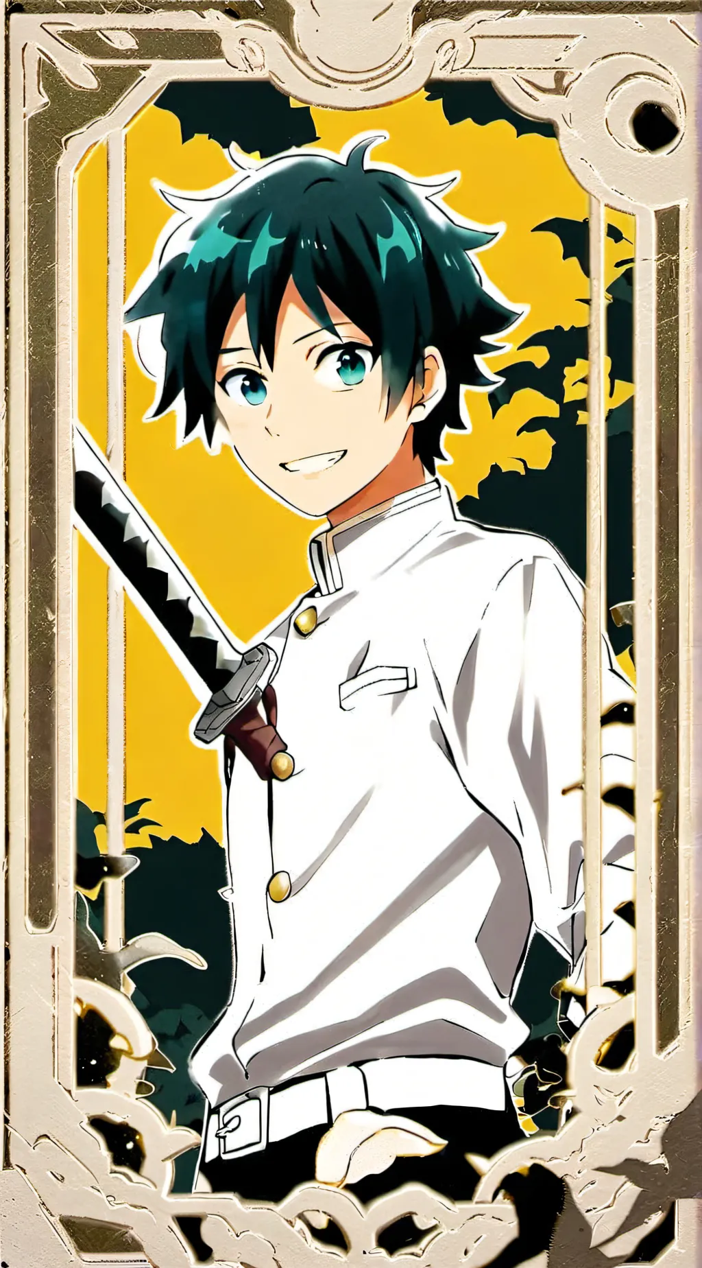 ai character: Genmui,sanegiyu  background