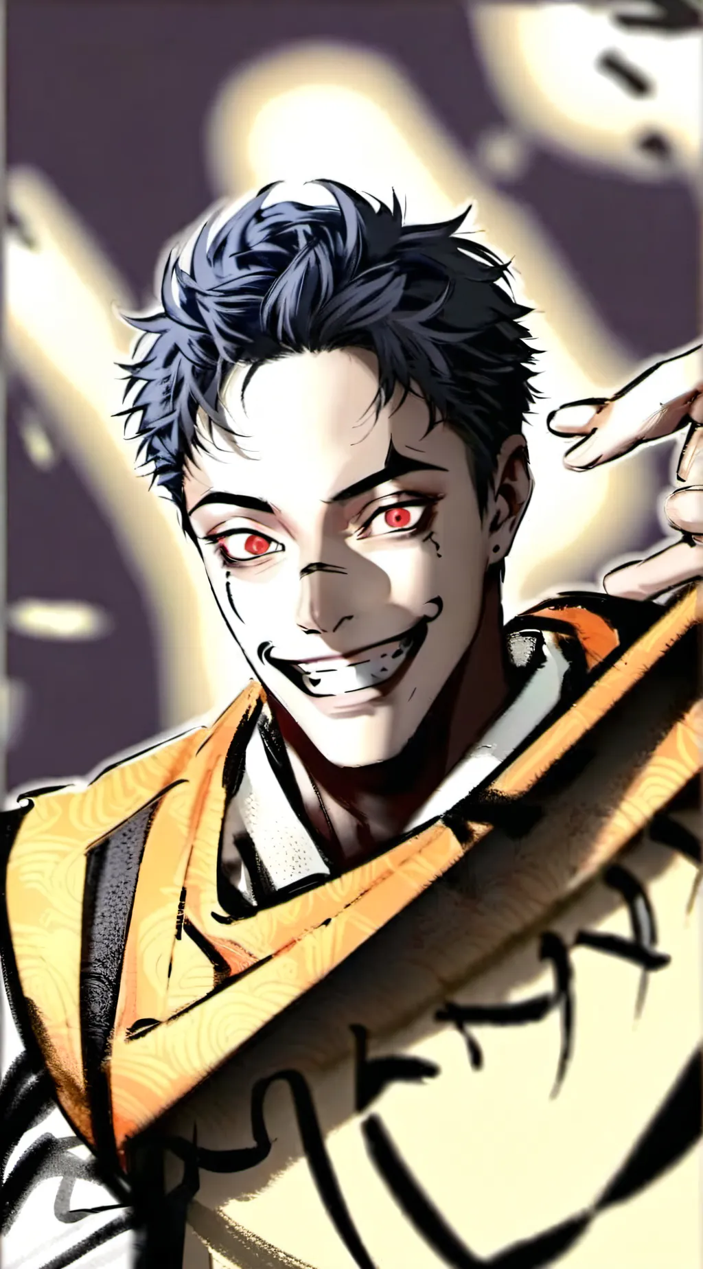 ai character: Sukuna background