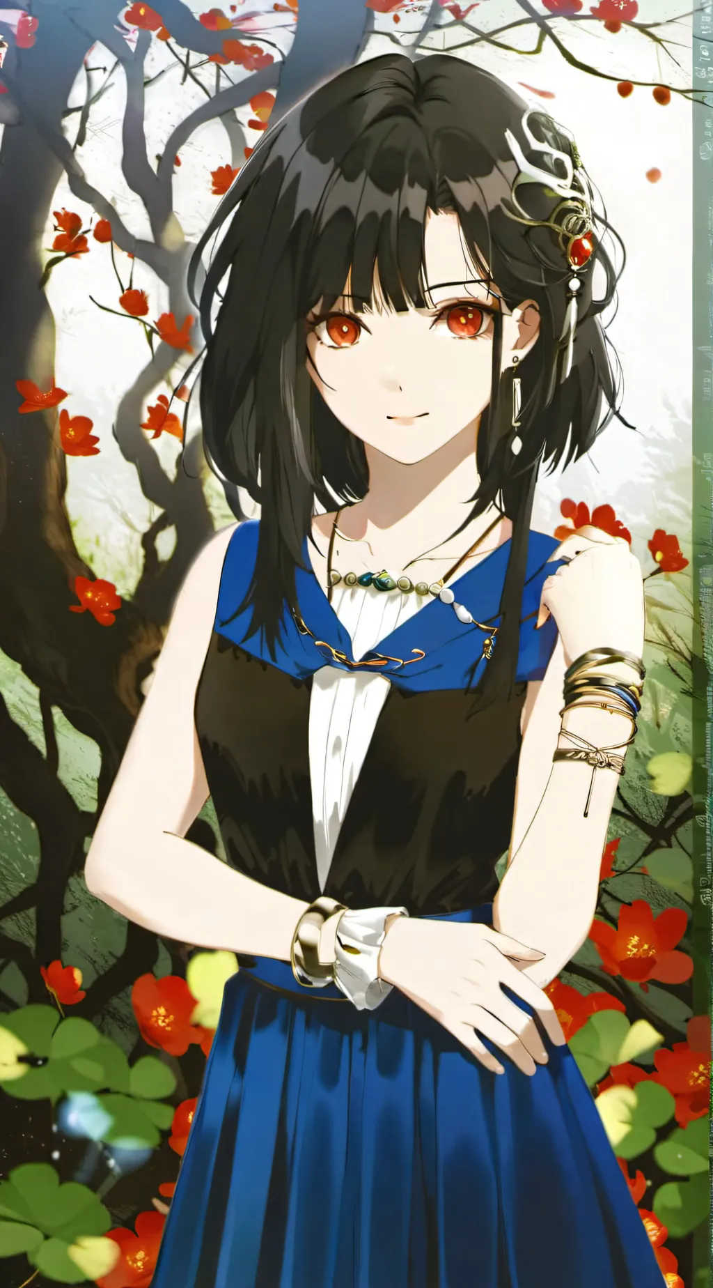 ai character: Ruby background