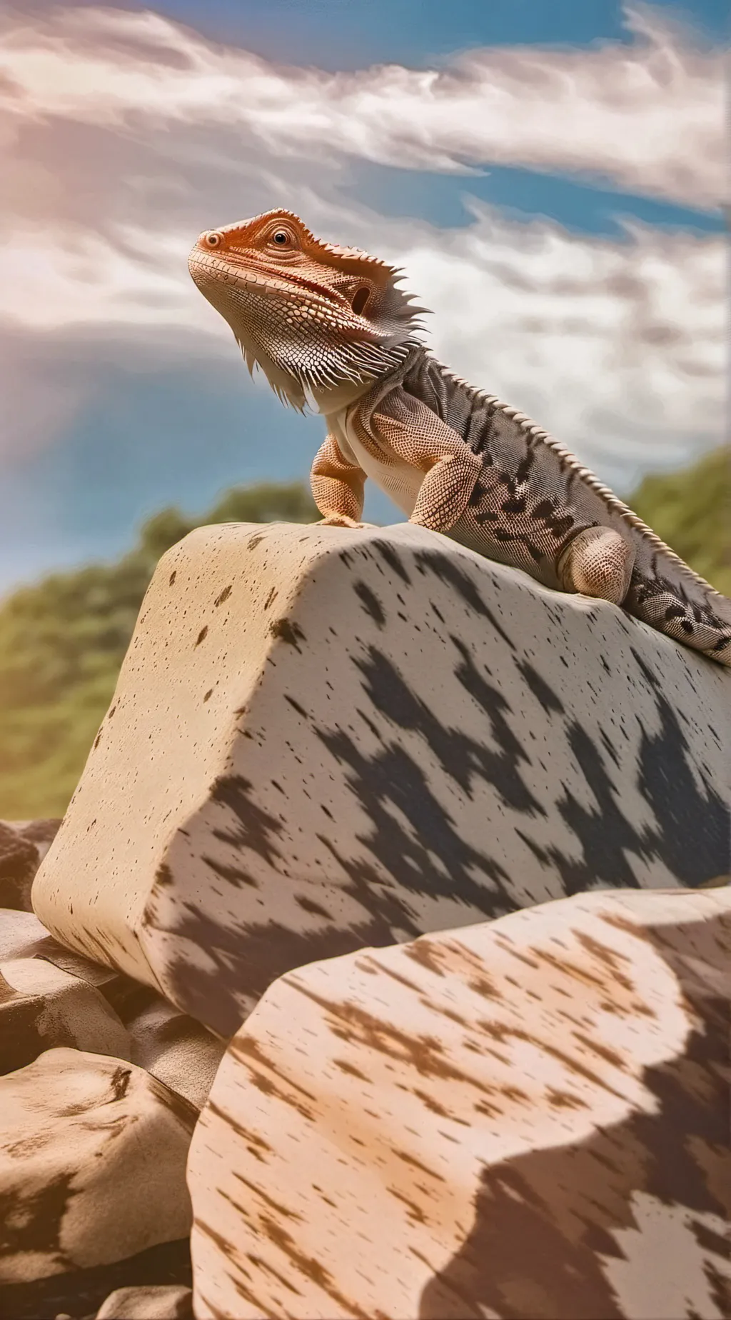 ai character: Flubbin background