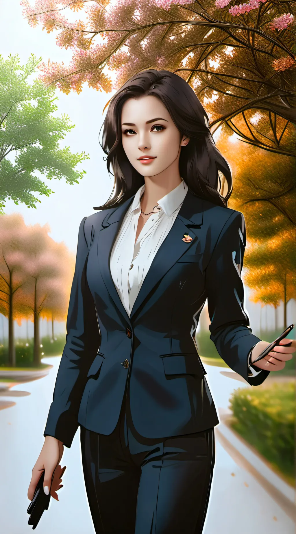 ai character: Melanie Lemay background