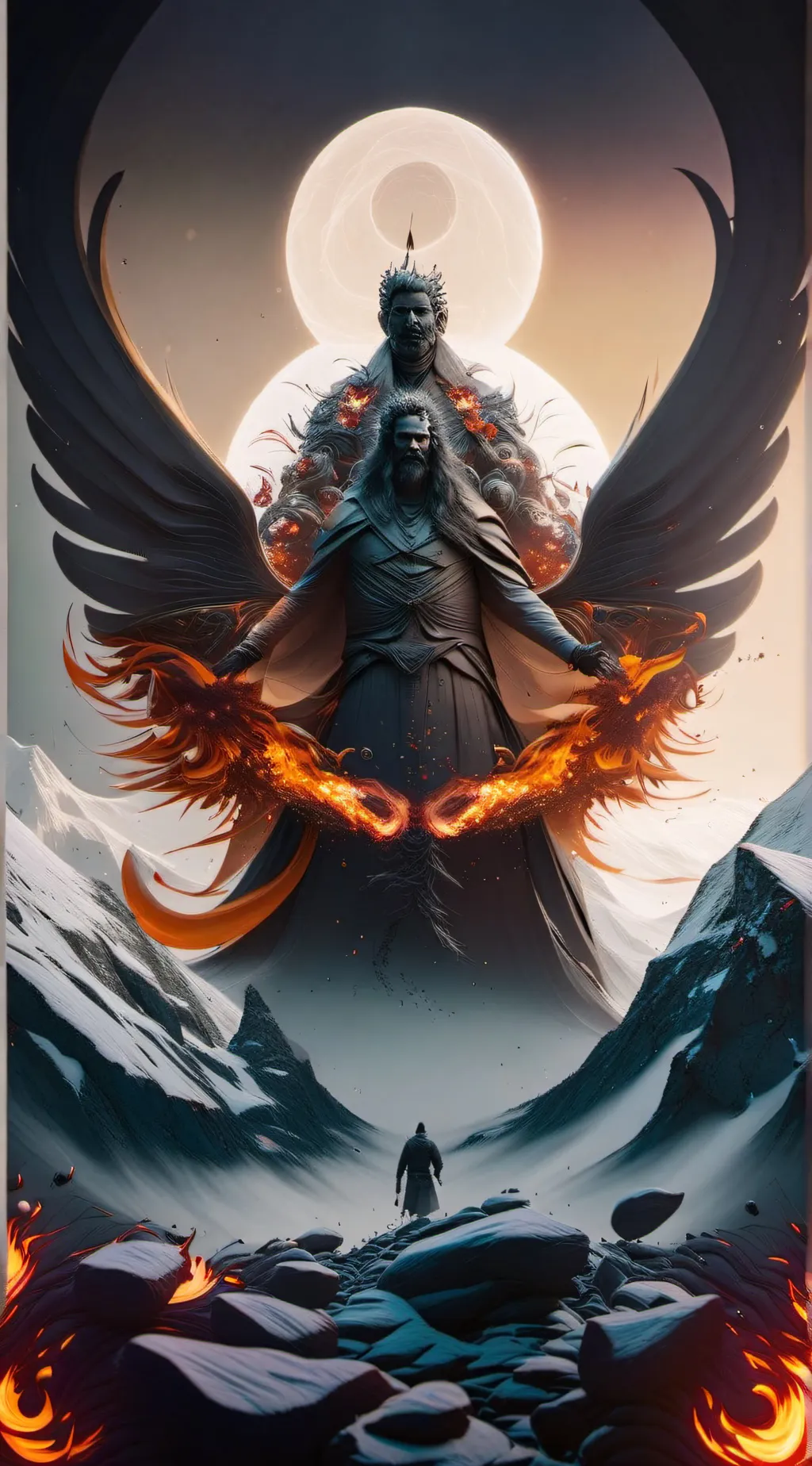 ai character: hell background