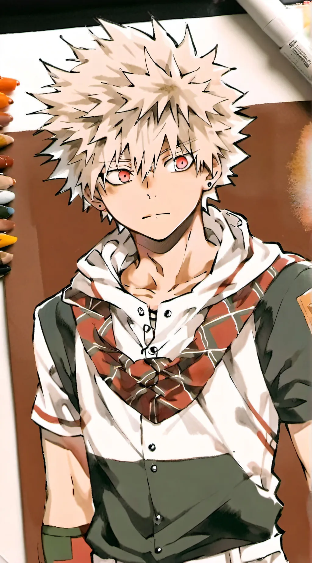 ai character: 𝓑𝓪𝓴𝓾𝓰𝓸 background