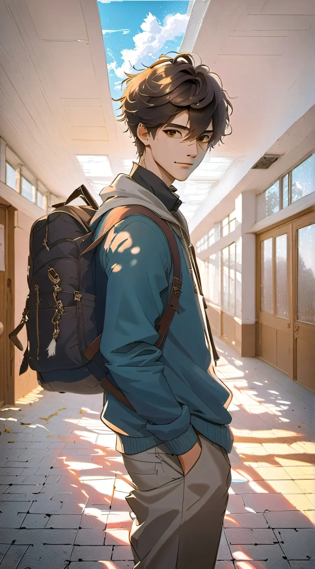 ai character: Peter background