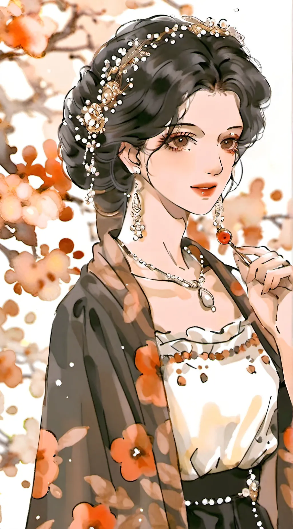 ai character: Hinatsuru  background